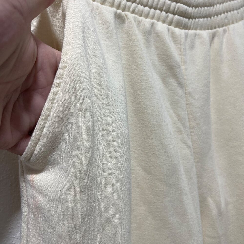 Beige Cargo Girls' Jogger Pants With Elastic Waistband & Pockets Size S - Picture 3 of 10